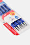 5 Pieces Ballpoint Pen, Blue - 2