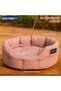 Earth Bound Pet Bed Small - Pink - Premium Waterproof Cushion Bed with Sustainable Filling & Durable Exterior – 50 x 40 x 25 cm - 2