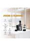4000W Multifunction Juicer Blender Combo with 3 Glass Jars, Ice Crusher & 2-Speed Control - 5