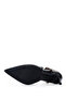 Women's Genuine Leather Black Heeled Shoes - 4
