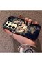 Samsung Galaxy S24 Ultra Compatible Silicone Edge Hard Back Case Couple Phone Case with Evening Pattern - 2