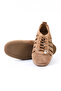 Genuine Leather Tobacco Suede Women's Sneaker - Rgn3196 - 6