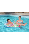 Summer Swirl Ring Float - Inflatable Summer Breeze Ring - Inflatable Sea Ring - Tropical Patterned Ring - Colorful Patterned Inflatable Ring 91 Cm. - 2
