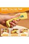 Butter Squishy Slow Rising Stress Relief Toy - Realistic Butter Stick Squeeze, Soft PU Foam Fidget for Anxiety & Sensory Relief - 4