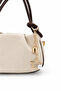 Bellina Rose Cream, Brown Women's Hand and Shoulder Bag - 2