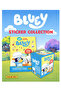 Licensed Bluey Funny Yummy Sticker Album + 2 Boxes (100 Packs = 500 Stickers) - 8