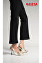 Women's Shoes with Bow Detail, White - 2