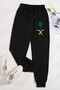 Unisex Saudi Arabia Emblem Printed Sweatpants