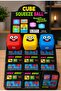 Dumpling Cube Squeeze Toy with Emoji New Generation Nudohh Squeeze Toy Sukuşi 1 Piece