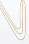 Multiple Chain Necklace - Gold