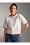 Red Detailed Knit Patterned Knitwear Sweater - 3