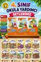 4Th Grade Crunchy Turkish Language + Science + Social Studies + Mor Dinozor Kıvılcım Hikaye Seti