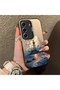 Tecno Camon 40 Pro 5g Cm7 Compatible Silicone Edge Hard Back Case Couple Phone Case Tower Pattern - 3