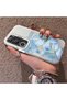 Vivo Y19S Compatible Silicone Edge Hard Back Case Couple Phone Case with Floral Pattern - 2