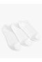 Cotton Basic 3-Piece Booties Socks Set