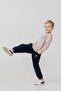 Boy's Printed Yellow Long Sleeve Tracksuit Set Us2608-C-V2