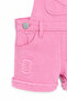 100% Cotton Pink Denim Overalls 9132 - 6
