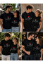 Loved Combination Basic T-Shirt (2 Pieces Will Be Sent, Contact the Q&A Section for Different Size Selection)