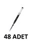 My-King Gel 48 Pcs. 0.5mm Ballpoint Pen with Metal Clip 6405