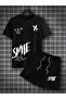 Summer Collection New Arrival T-Shirt & Shorts Set Printed Pattern Lightweight & Cool Fabric for All-Day Comfort
