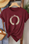 Karma Symbol Printed Women's Cotton T-Shirt