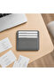 Men's Slim Card Holder Wallet, PU Leather, Minimalist Front Pocket Wallet, Lightweight - 3