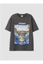 Lcw Kidsloose Fit Printed Girls' T-Shirt - 5