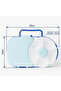 Compartment Lunch Box With Detachable Spinner Set & Carry Handle - Blue - 8