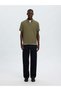 Polohemd aus Strick Zipper - 4