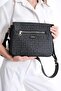 Women's Three-Compartment Crossbody and Shoulder Bag - 2