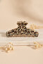 Stylish Leopard Pattern Large Size Hair Claw Clip Modern Hair Accessory for Women - 5