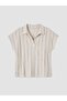 Lcw Everyday Gray Polo Collar Textured Blouse - 5