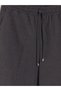 Lcwaikiki Classic Anthracite Women's Trousers with Elastic Waist - 7