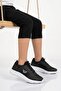 Black-White Wide Fit Boys' Sports Shoes 1327 Grape F - 3