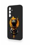 Samsung A35 Compatible Egyptian Cat God Patterned Silicone Case - 4