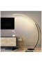 Modern Arc Floor Lamp, Intelligent Remote Control with Adjustable Color Temperature, Brightness - 5
