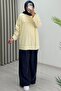 İkoll Text Printed Summer Premium Quality Oversize Tunic (Sizes 38-46) - 6