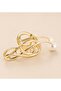 Large Size Pearl Music Note Shaped Metal Hair Clip - 3