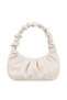 Women's PU Leather Satchel Bag, Ladies Retro Pleated Armpit Bag Shoulder Bag Tote Bags Clutch Bag