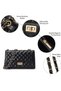Women Tote Bags Cross Bags Crossbody Shoulder Sling Handbag Satchel Purse, Ladies Quilted Leather Chain Clutch - 5