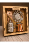 Turkish Coffee Gift Set with Wooden Box |   Coffee Pot, Porcelain Cup, Mehmet Efendi Turkish Coffee - 3