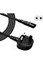Power Cable UK 3PIN Plug to C7 Figure 8 Cable 5 Meter Standard - 5