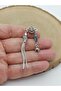 Double-Branch Metal Prayer Beads with Tassel/2 Pieces (62472)