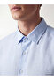 Southblue Blue Premium Collar 100% Linen Men's Shirt - 3