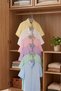 Harmoni 12 Pieces Closet Organizer Interlocking Hanger T-Shirt Shirt Clothes Hanger Gray - 2