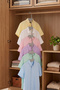 Harmoni 24 Pieces Closet Organizer Interlocking Hanger T-Shirt Shirt Clothes Hanger White - 2