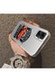 Samsung Galaxy A05 Compatible Hard Acrylic Back Silicone Edge Lens Protection Case - 4