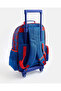 Kids Red And Blue Spider-Man Trolley Bag (18 Inch) - 4