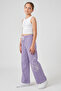 Teddy Bear Printed Wide Leg Girls' Sweatpants - 26Y 26111