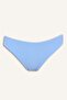 Regular Fit Wrinkled Textured Fabric Blue Bikini Bottom G5349Ax26Sm - 5